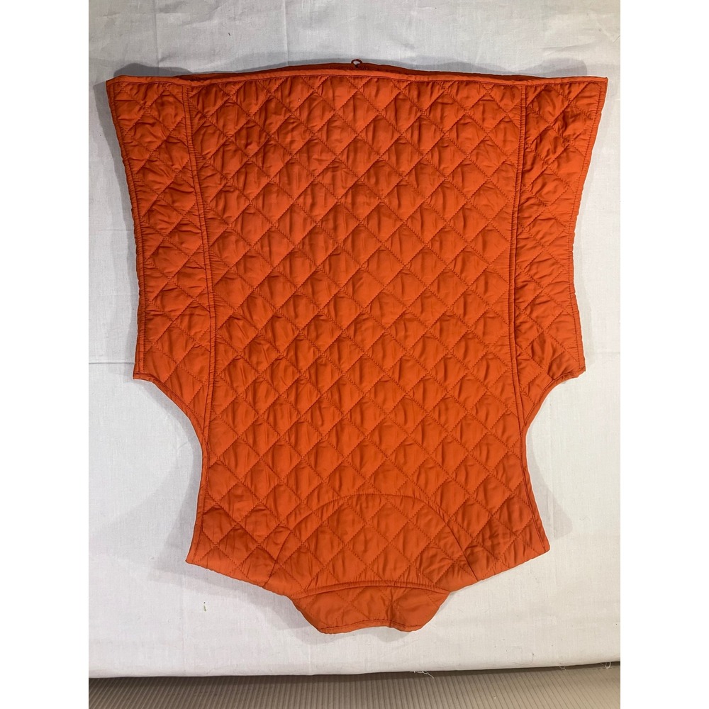 Relativity Quilted Vest Orange Full Zip‎ Lightweight Women's XL - Picture 7 of 7